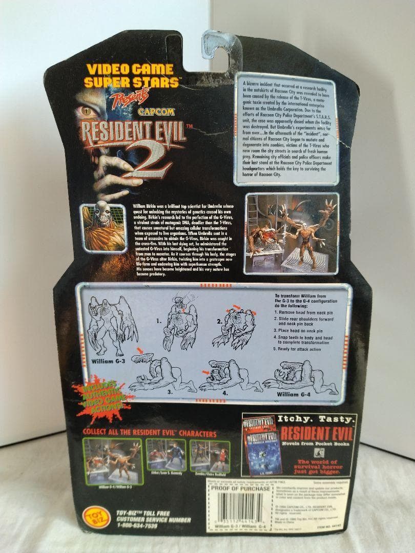 10 TOYBIZ　トイビズ　レジデントエビル2　バイオハザード2　ウィリアム