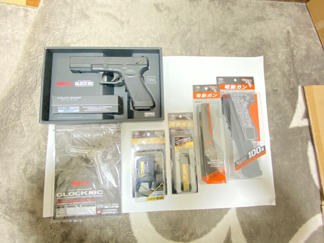 グロック18C 電動ガン　アタッチメントセット　18以上
