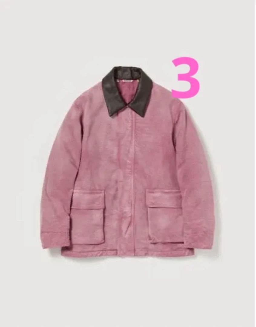 AURALEE PRODUCT DYED DUCK BLOUSON サイズ3