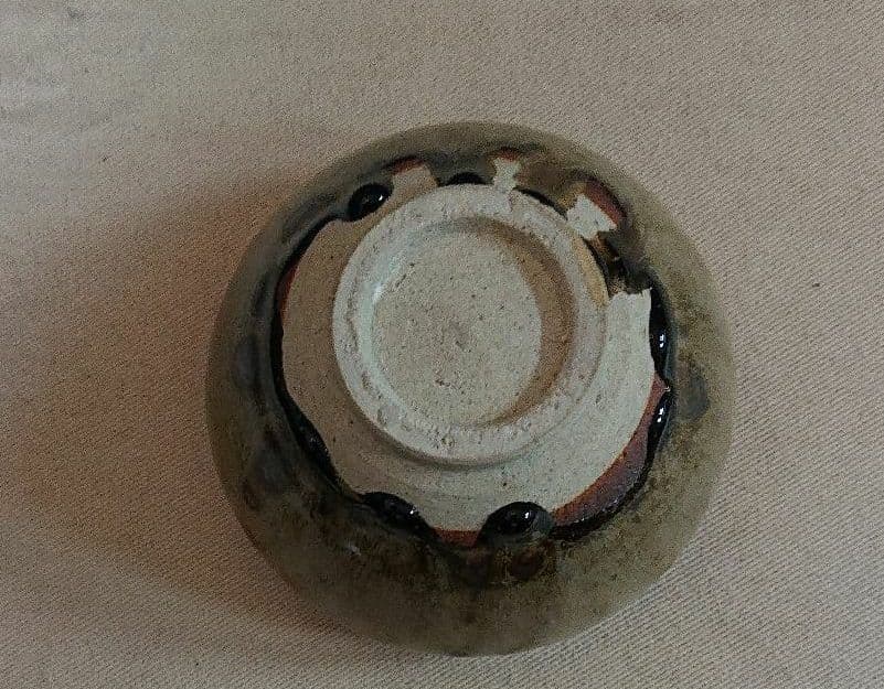 加藤五山作共箱  天目茶碗