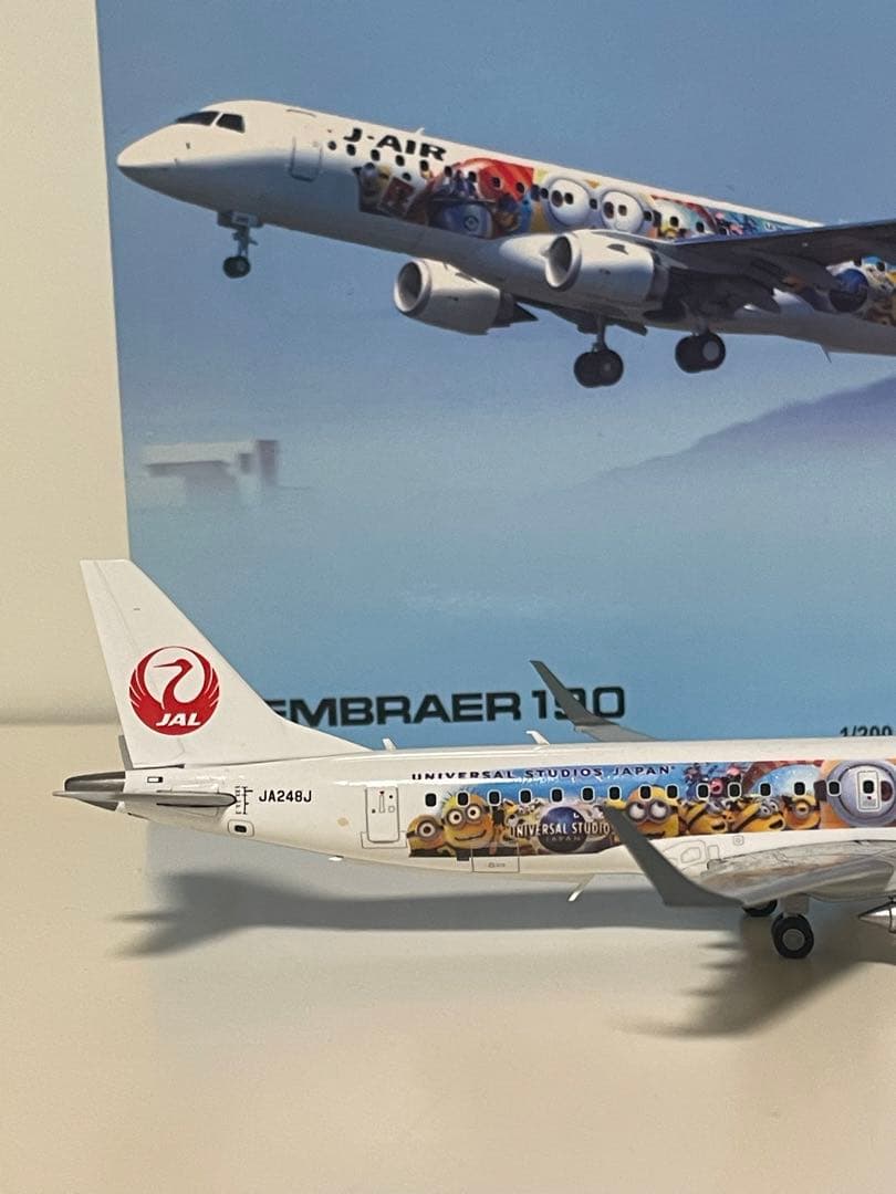 航空機・ヘリコプター JC wings J-AIR embraer E190 1/200