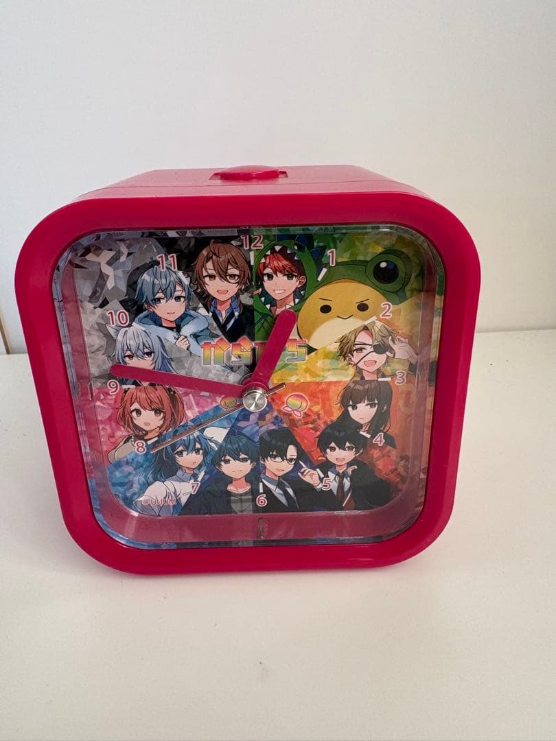 カラフルピーチ　目覚まし時計セット　一番くじラストワン　ボイス入り目覚まし時計