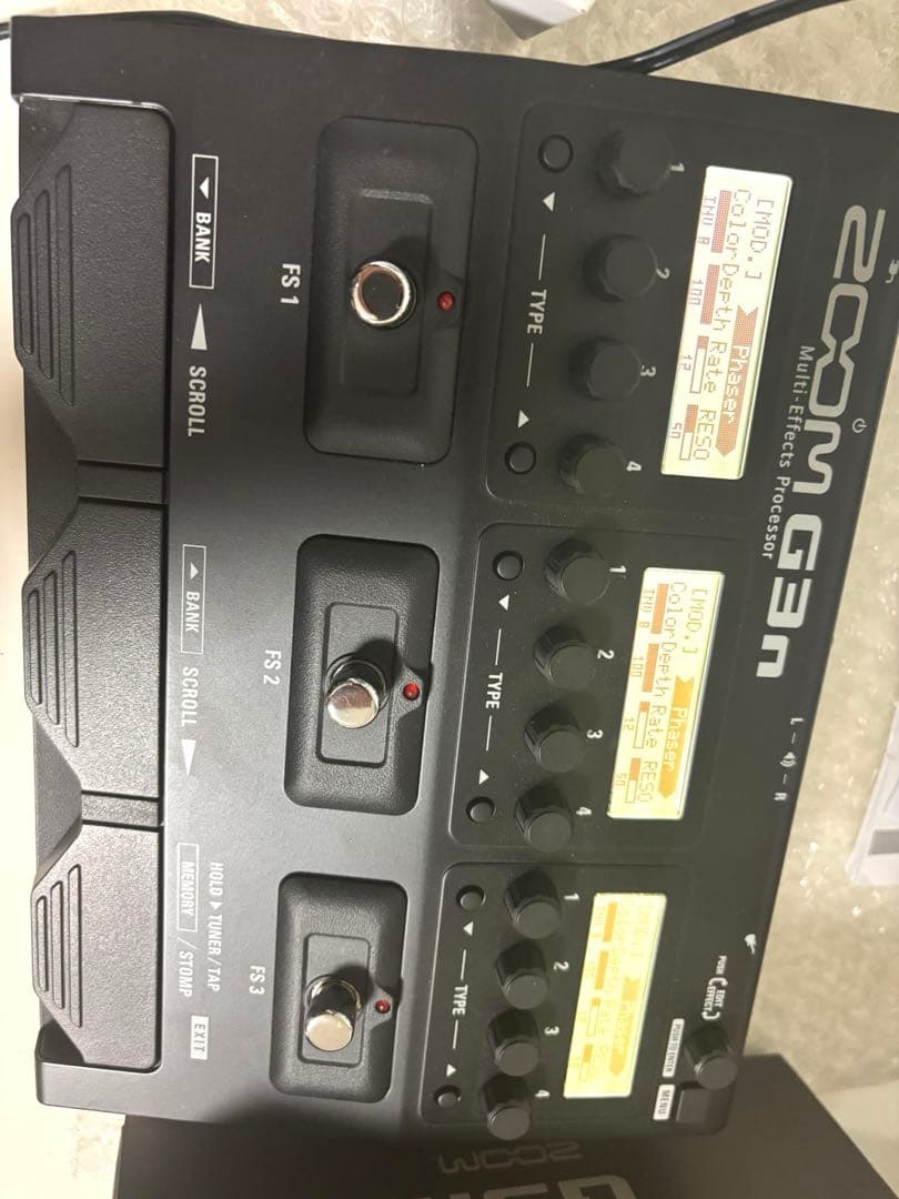 Zoom G3n マルチエフェクトプロセッサー