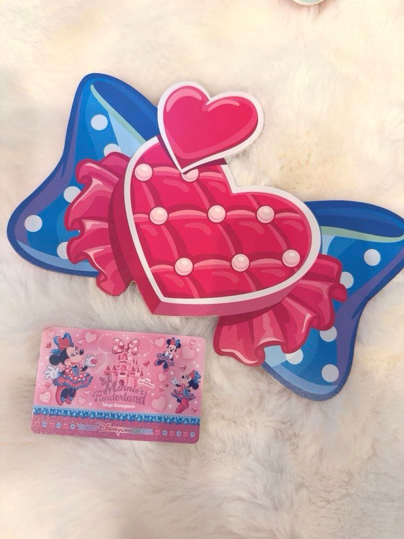 ディズニーランドホテル　期間限定ミニールーム　カードキー&キーケース　宿泊特典