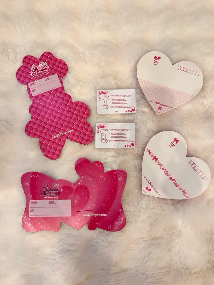 ディズニーランドホテル　期間限定ミニールーム　カードキー&キーケース　宿泊特典