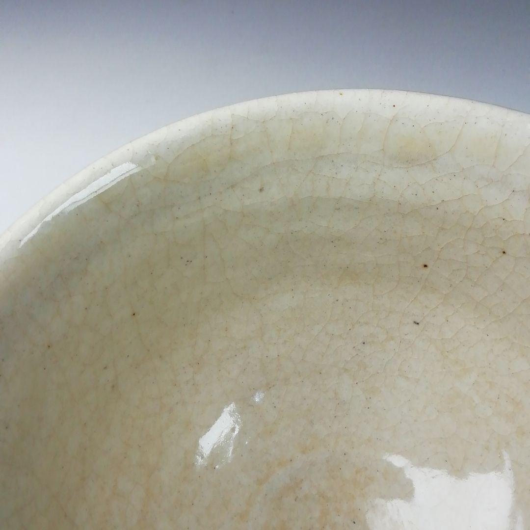 Ｔ１１８　茶碗　『粉引赤絵　茶碗』『小山路窯　江口勝美』　共箱　抹茶碗　茶道具