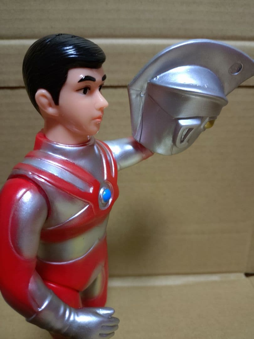 ブルマァク 復刻 マスク取れウルトラマンA ソフビ Bullmark