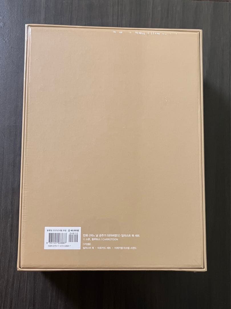 ある日、お姫様になってしまった件について 超豪華限定版 イラストブック 韓国