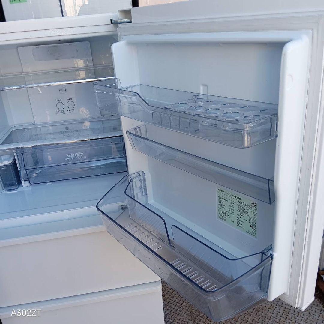 6131 送料設置込み　新生活アクア大型冷蔵庫　3ドア　洗濯機