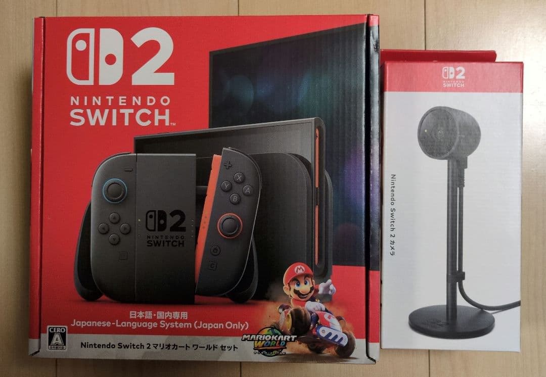 Nintendo Switch2 本体 日本語専用 マリオカートセット+カメラ