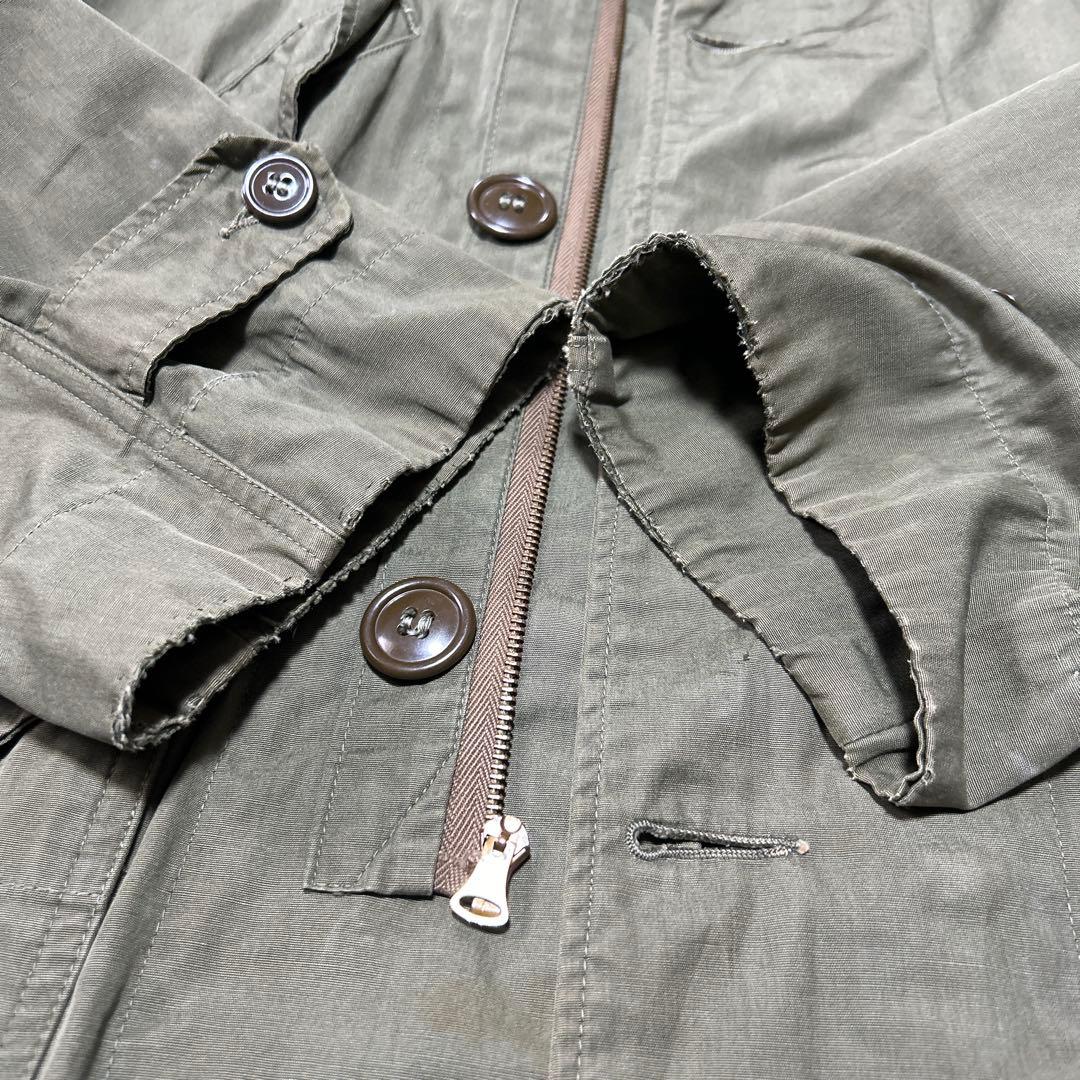 希少 レア 米軍実物 M45 オーバーコート フィールドパーカー 40s 陸軍