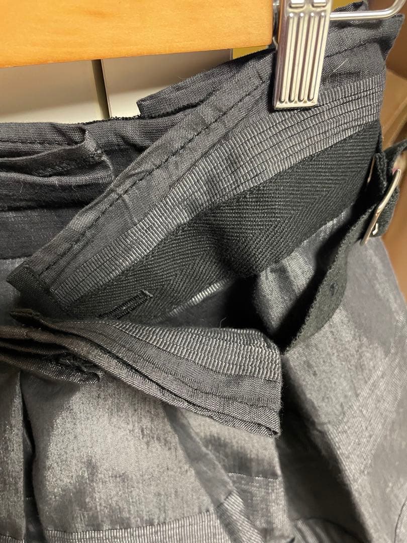 専用　トリコ コムデギャルソン　ダークグレー プリーツスカート ベルト付き