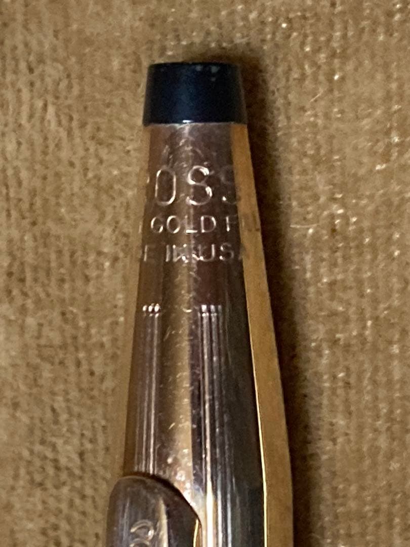 CROSS クロスボールペン14K 14金 ケース 英語説明書付き 旧ロゴ 希少