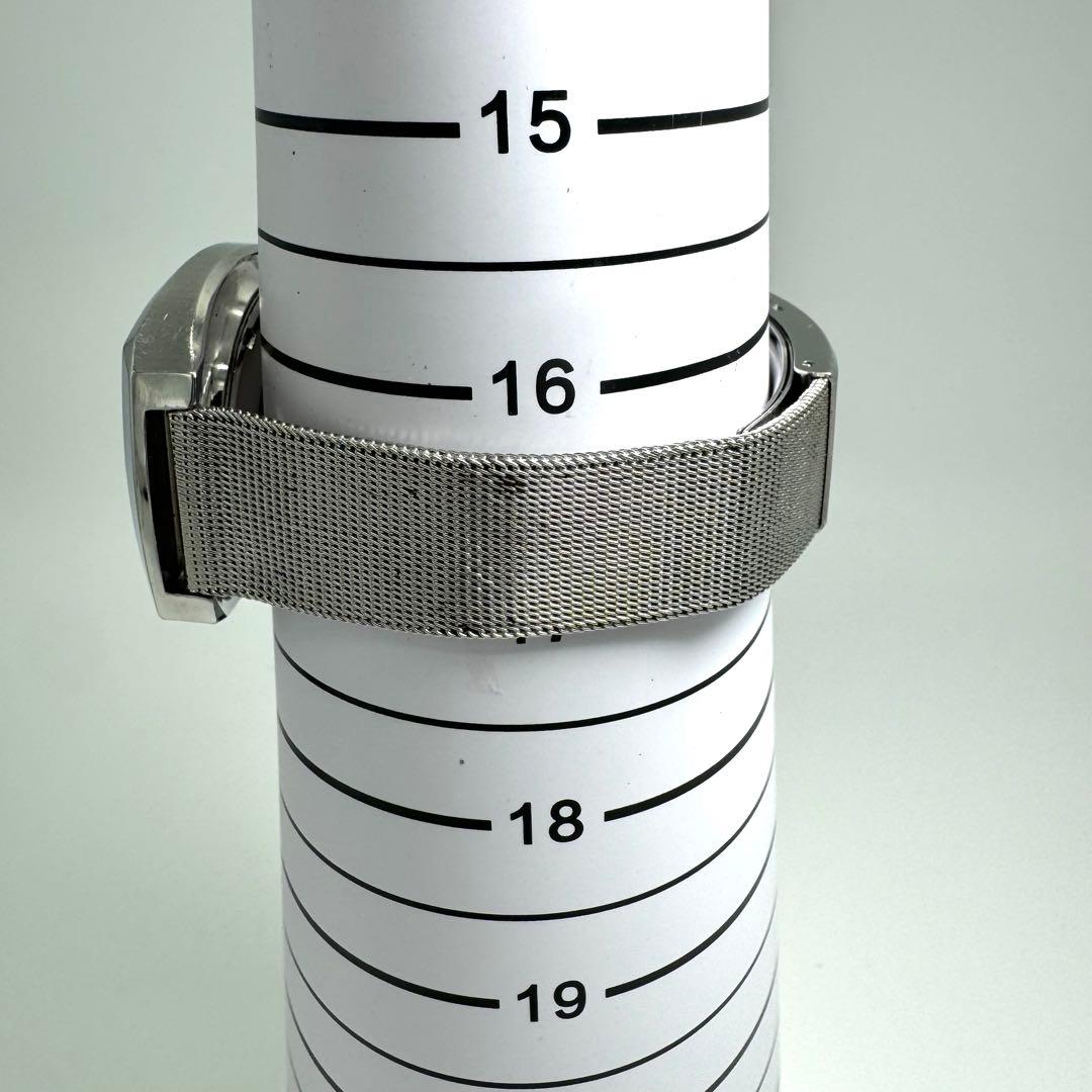 【稼働】RADO 腕時計 マンハイム 自動巻き カットガラス メンズ シルバー