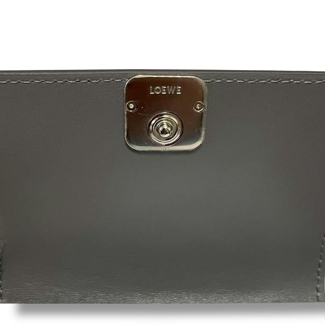 #*o様 【新品】ロエベ アナグラムトライフォールドウォレット 3つ折り財布 グ