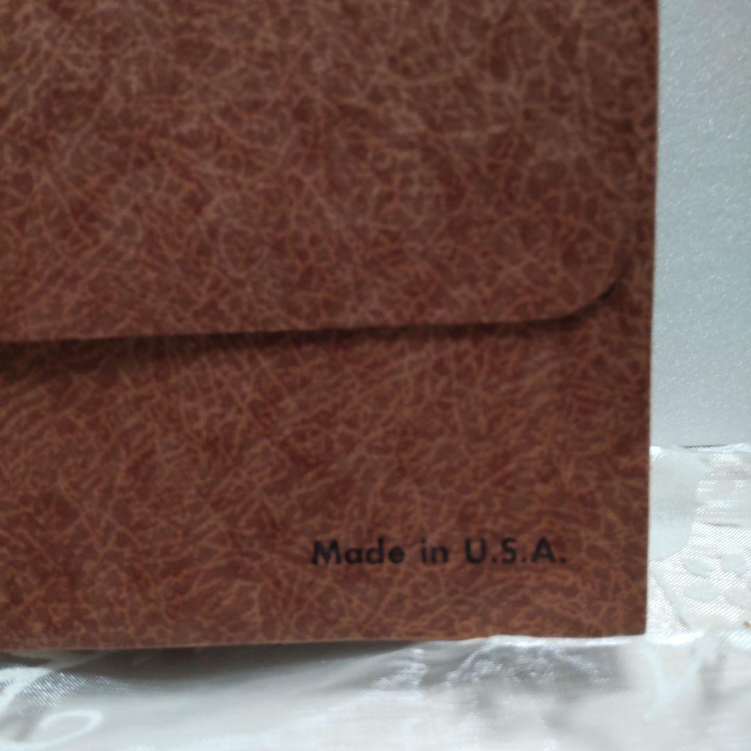 ヴィンテージ　蛇腹ファイル　ブラウン　MADE IN U.S.A.