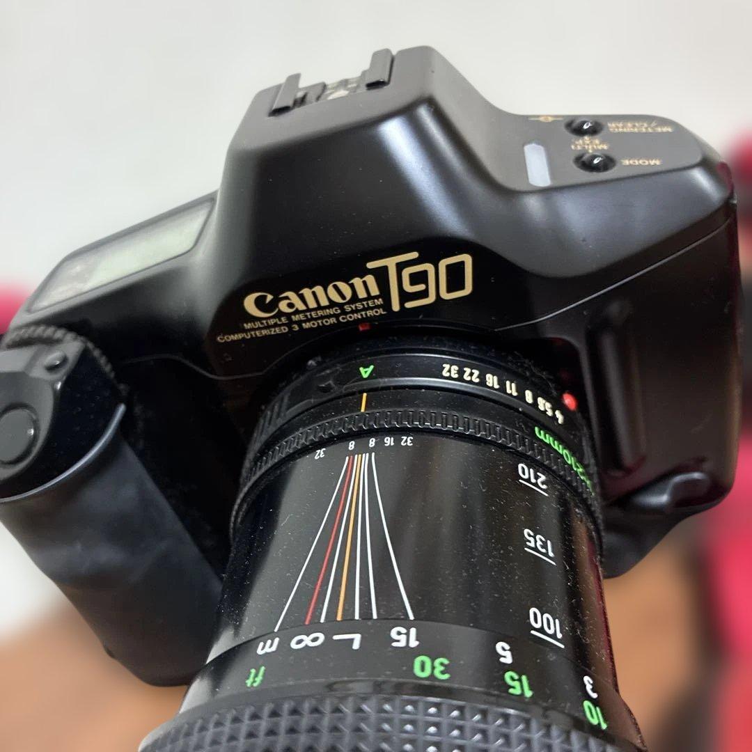 ジャンク品　Canon T90 一眼レフカメラ レンズ付きいろいろまとめ売り