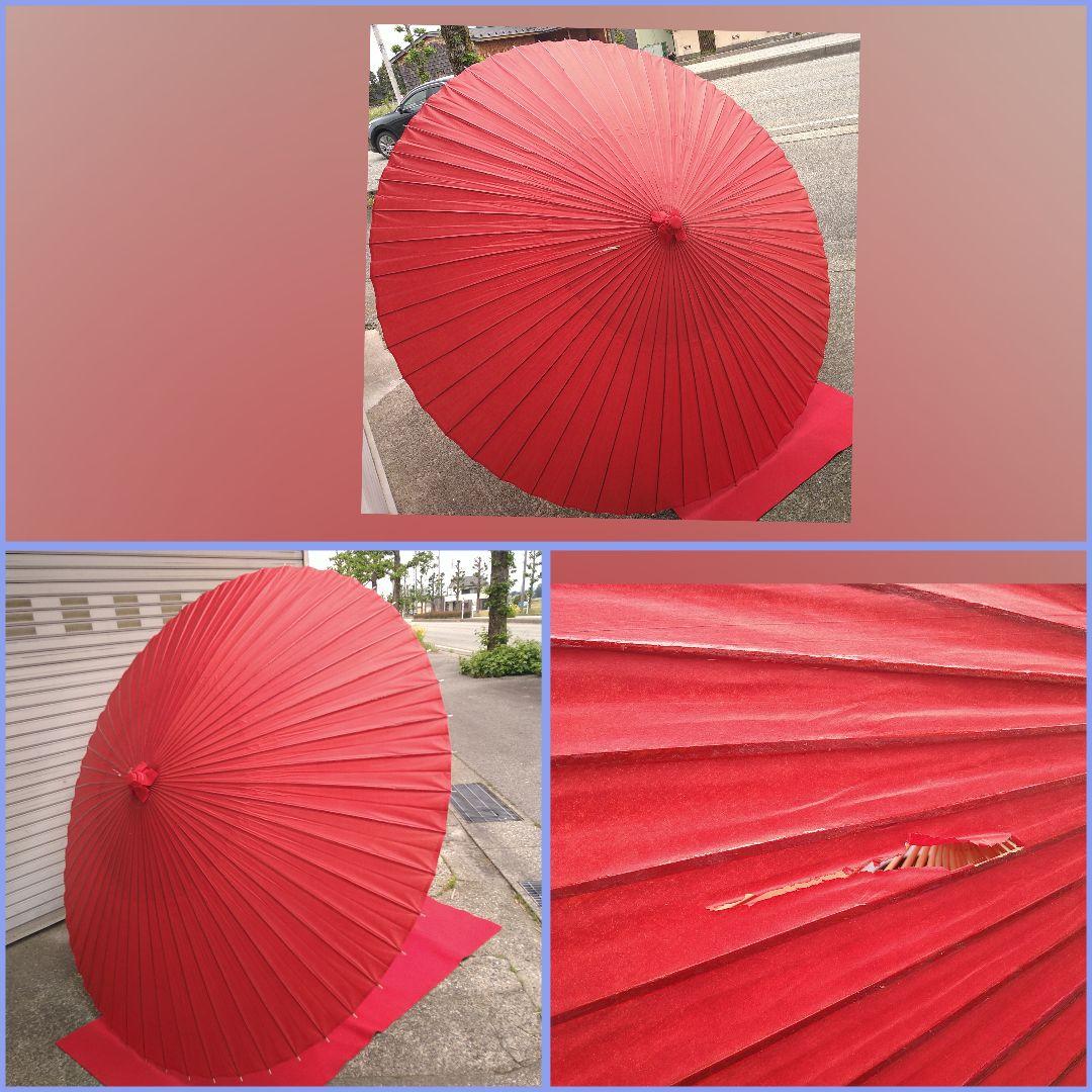 Ａ49 野点傘一式 傘 スタンド 木製傘立 三点 木製傘立 井波製 茶道具