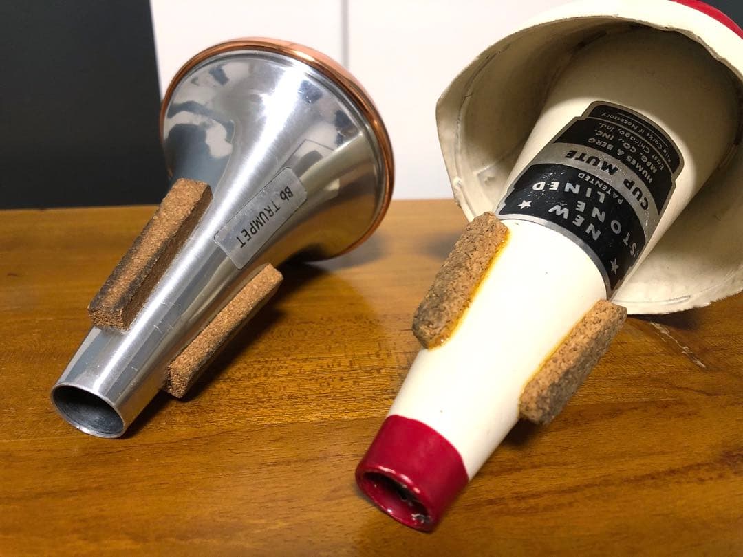 トランペット用 ミュート 2点セット トムクラウン　ニューストンライン