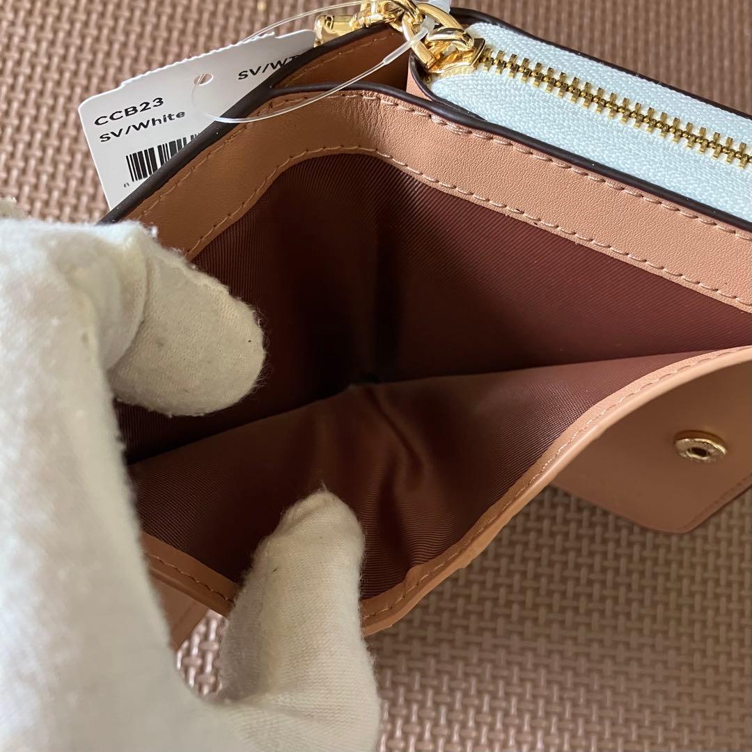 【リンさまご購入分】【COACH X PEANUTS】ビルフォールド チョーク