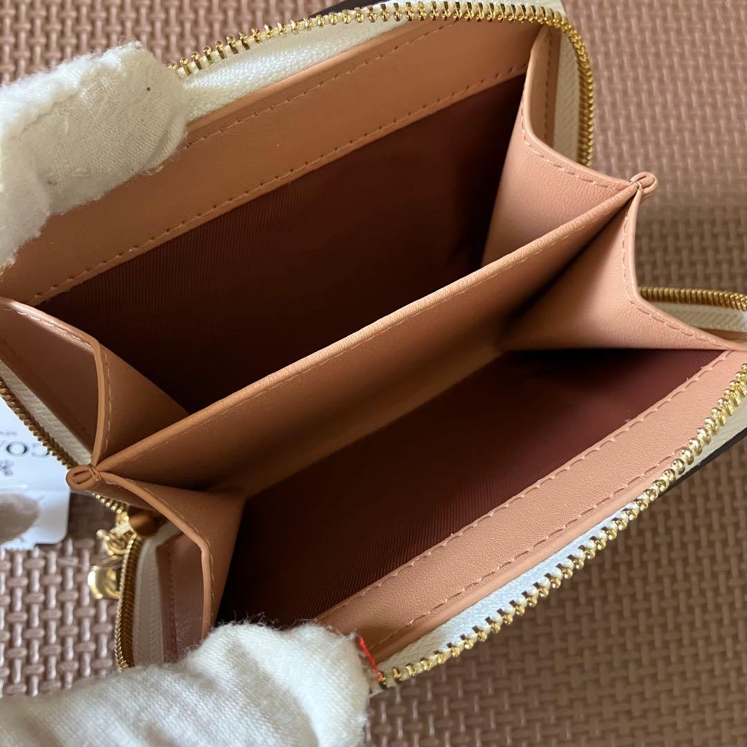 【リンさまご購入分】【COACH X PEANUTS】ビルフォールド チョーク