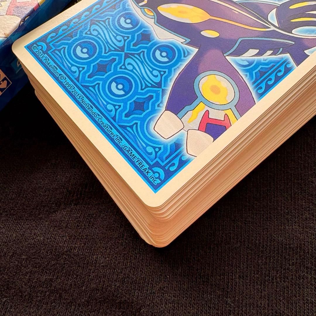 ポケモン　希少品　トランプ　カイオーガ　アルファサファイア