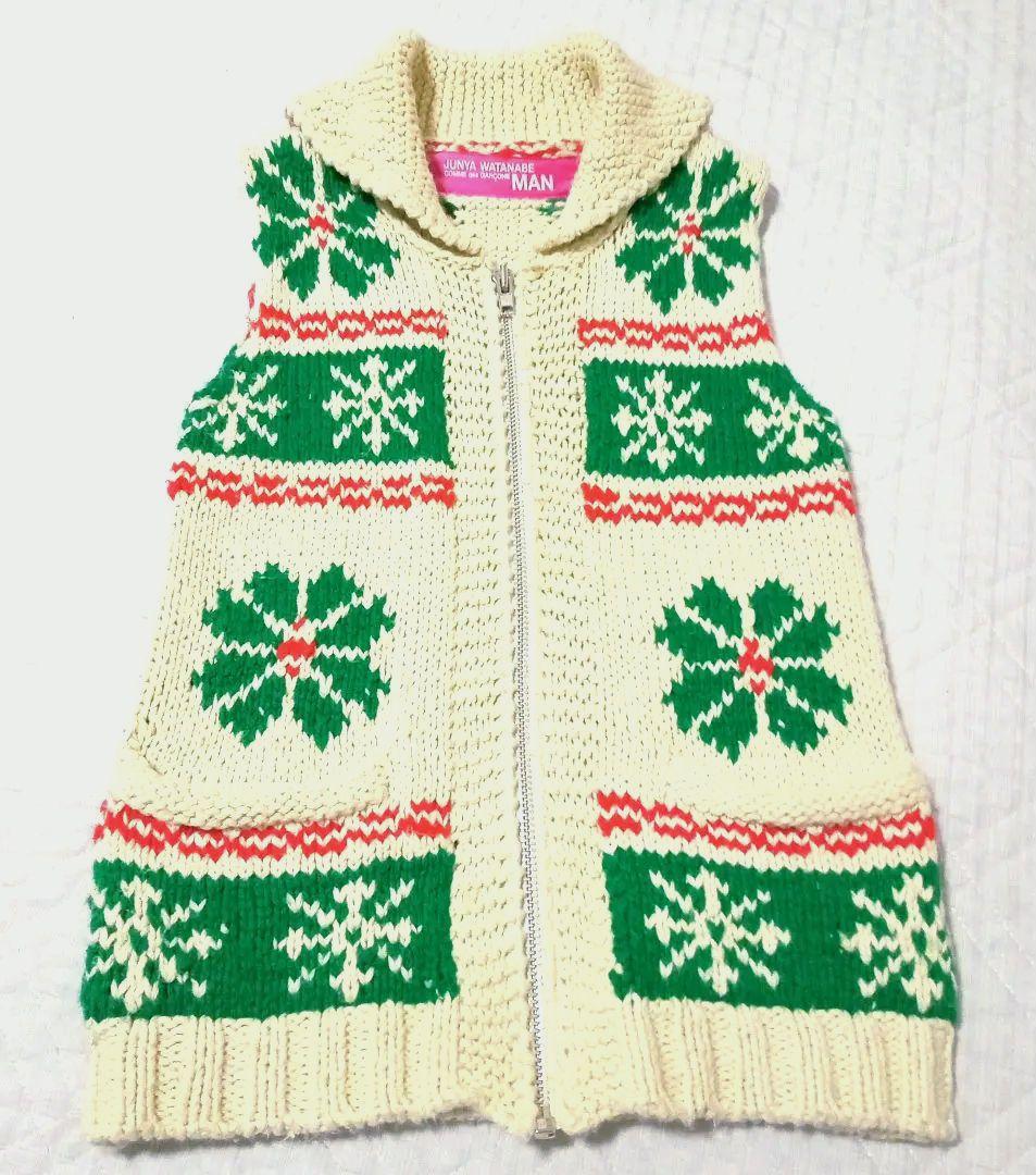 JUNYA WATANABE ニットベスト ヴィンテージ　カウチン