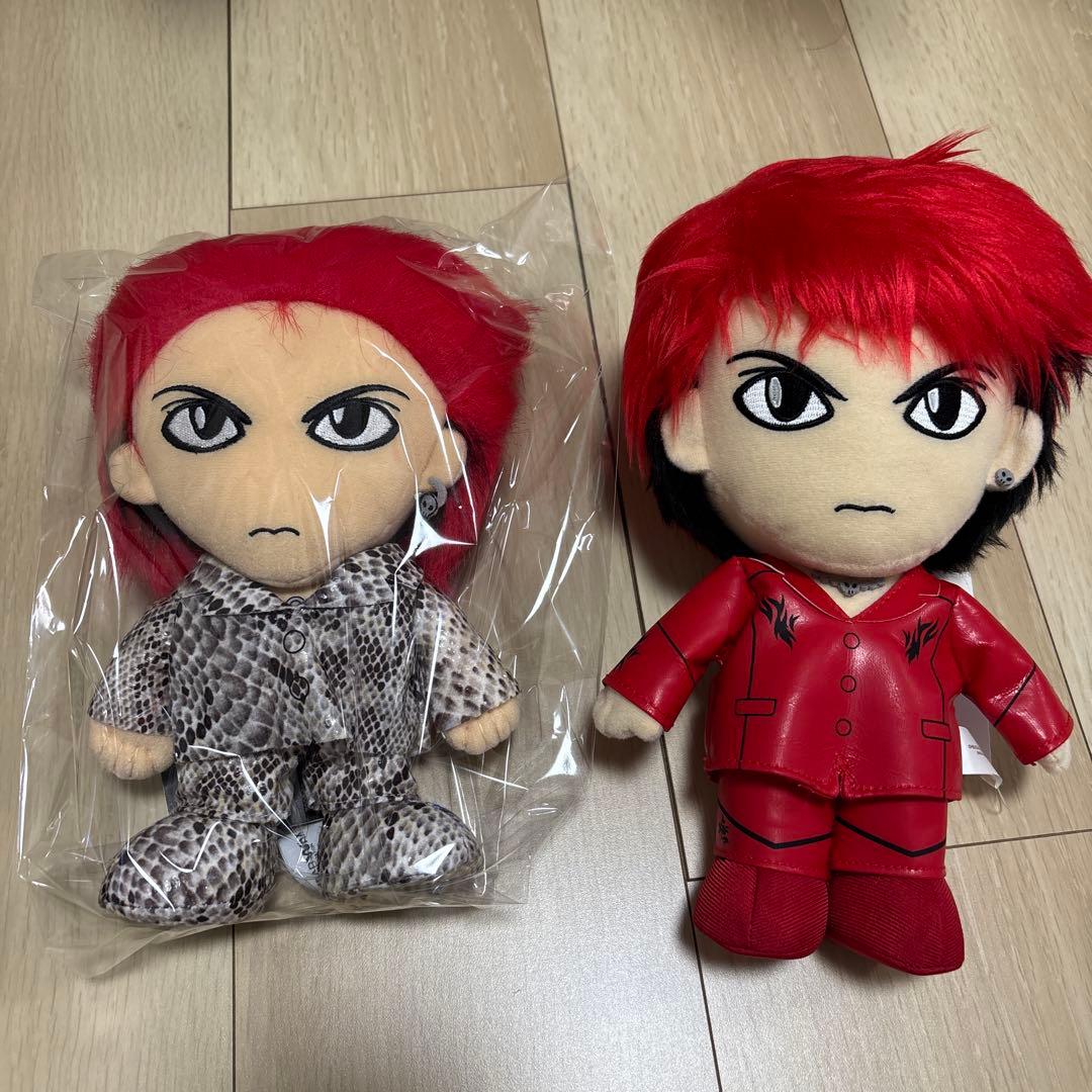 hideぬいぐるみ　ヘビ柄バージョン　20th Memorialバージョン