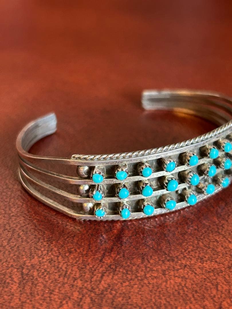 70s Vintage ZUNI Bangle silver925 ズニ族