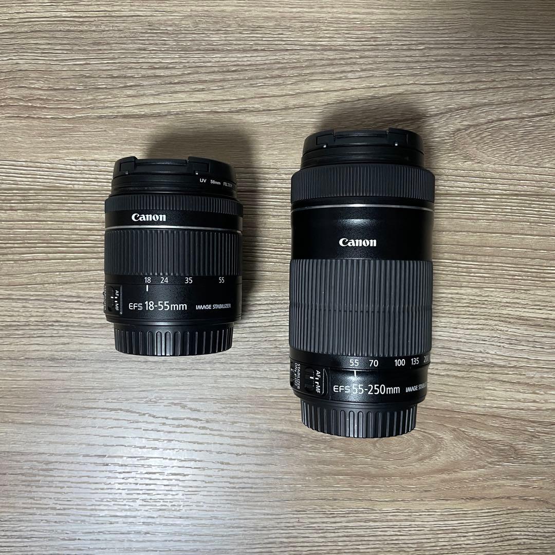 Canon EOS Kiss X9iダブルズームキット（望遠レンズジャンク付き）