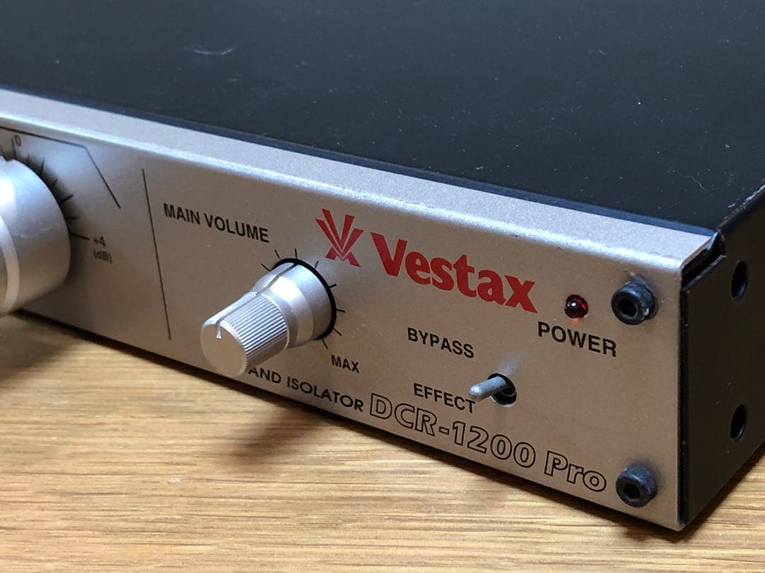Vestax DCR-1200 Pro 4BANDアイソレーター