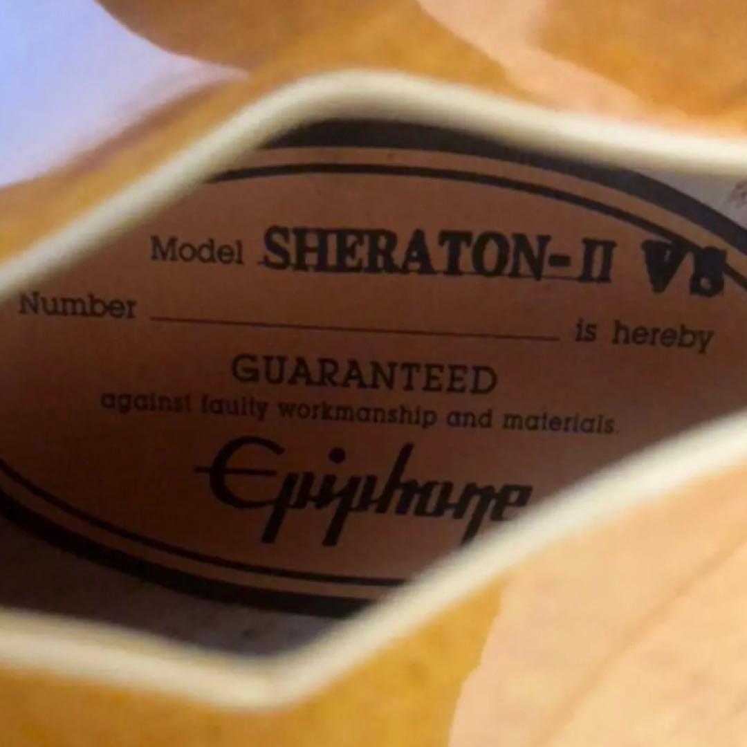 Epiphone SHERATON II PRO VS エレキギター エピフォン