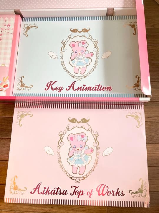 アイカツ！　資料　原画　絵コンテ　星宮いちご　特盛いちごパフェBOX 神崎美月