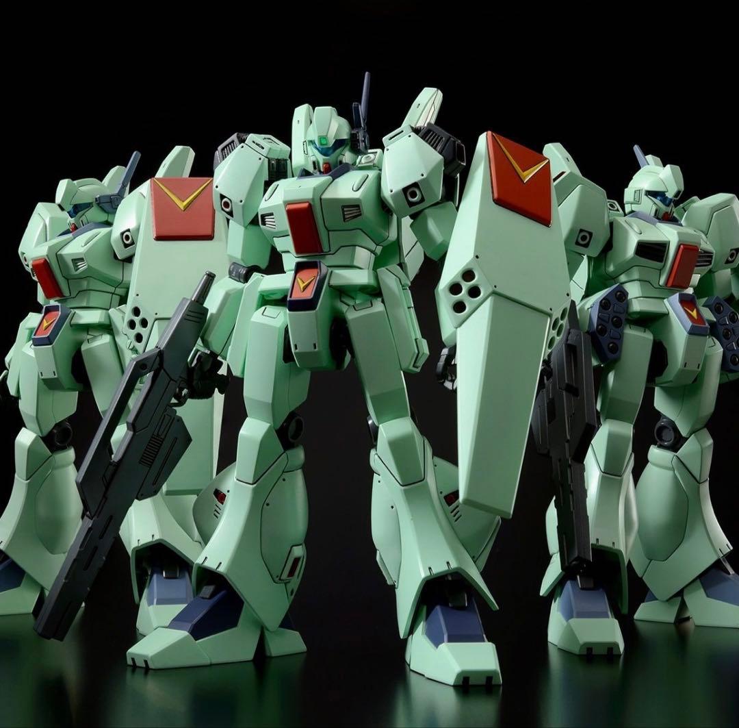 新品『水転写式デカール付属』ＨＧ 1/144 ジェガンＦ９１Ｖｅｒ.３機セット