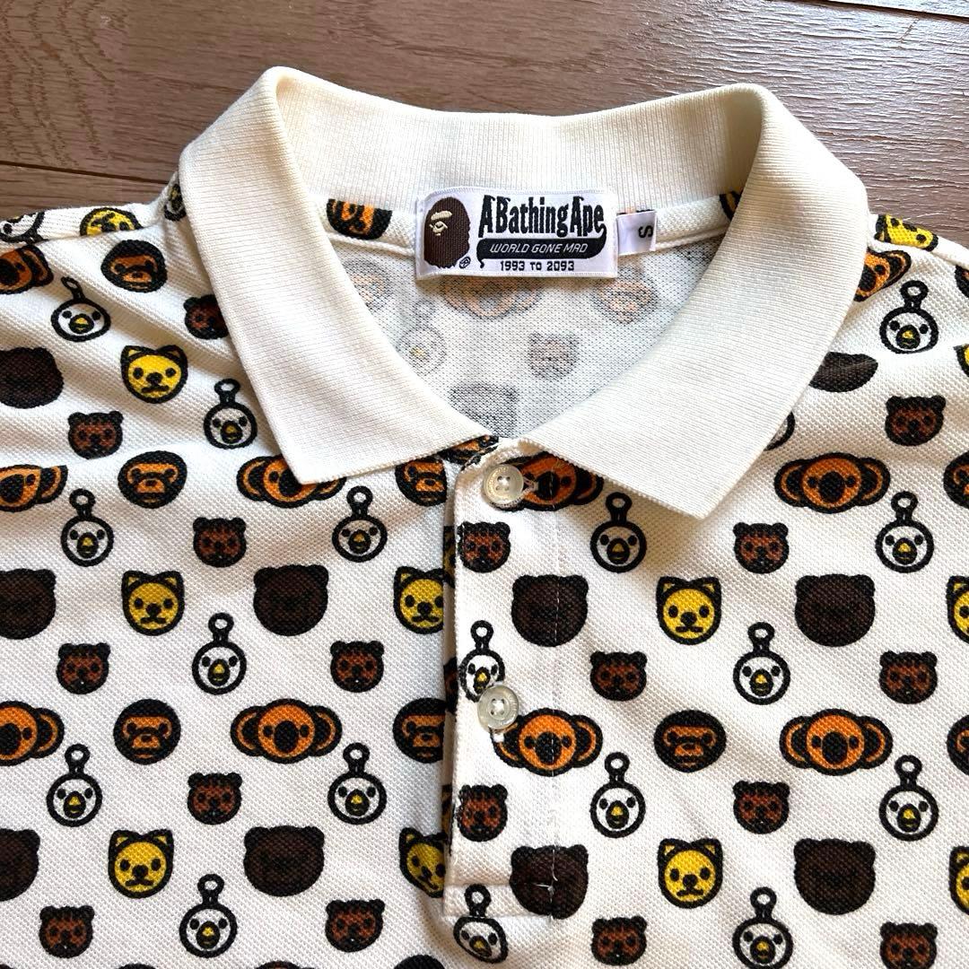 A Bathing Ape ポロシャツ S 【美品】