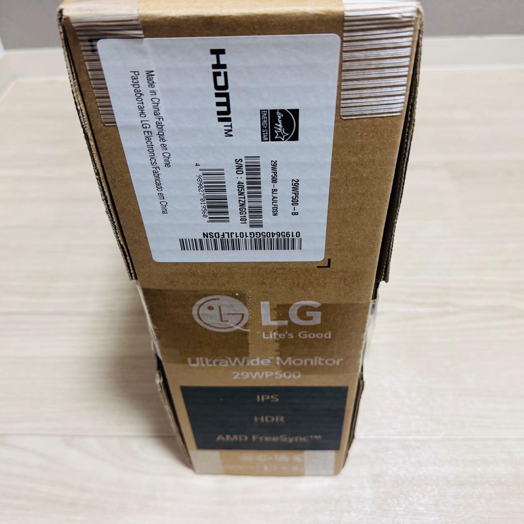 LG モニター ディスプレイ 29WP500-B 29インチ　ウルトラワイド