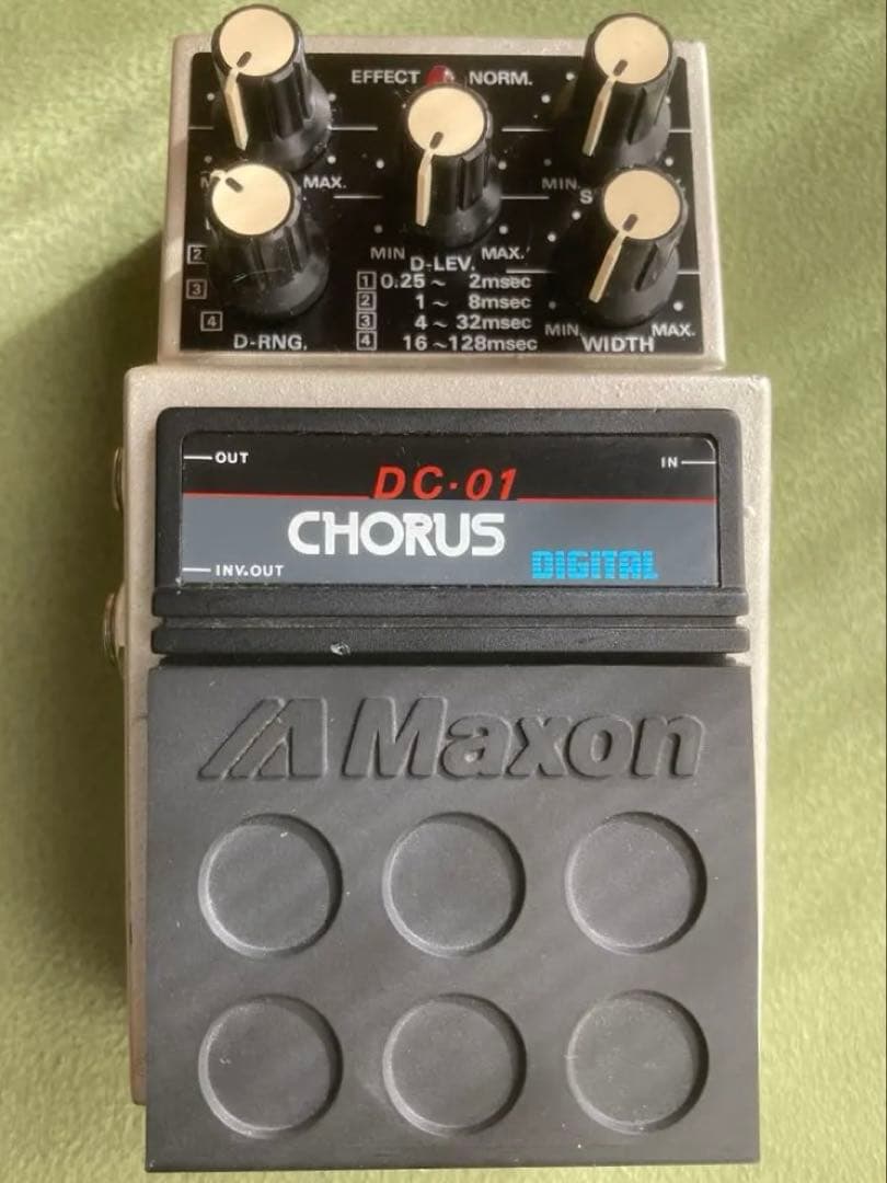 MAXON DC-01 CHORUS マクソン デジタルコーラスペダル 日本製