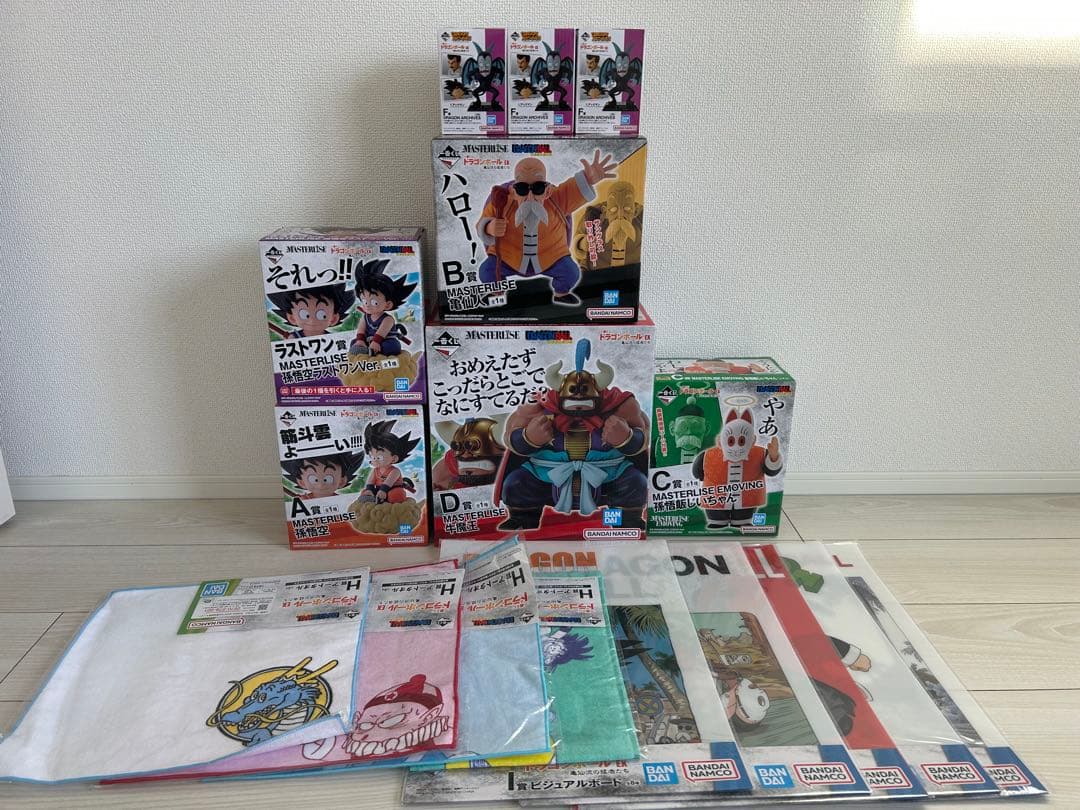 一番くじ　ドラゴンボールEX 亀仙流の猛者たち　ABCDF ラストワン