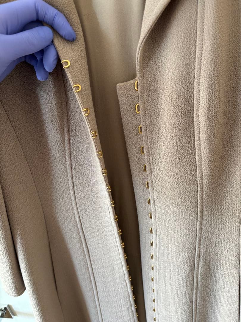 CHANEL チェスターコート　ベージュ