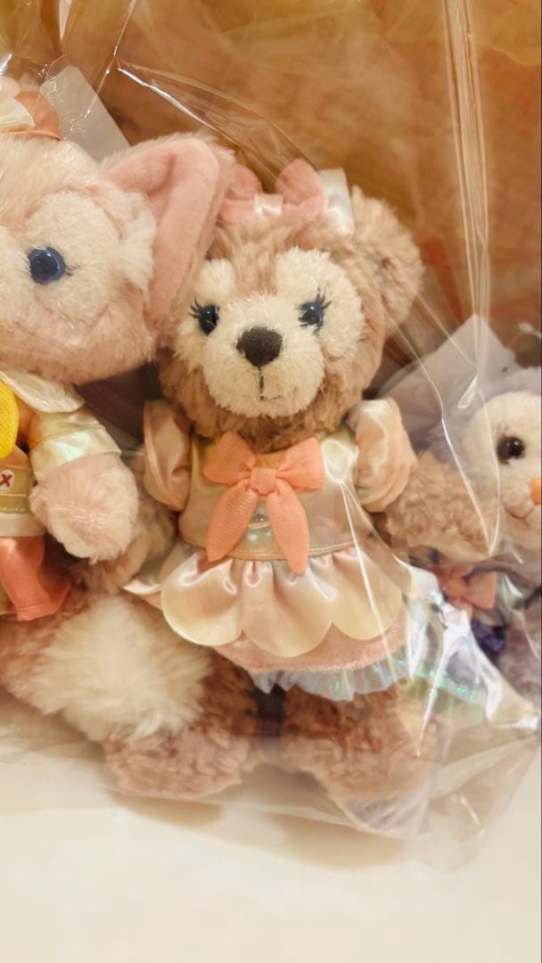 ダッフィー＆フレンズ 20周年 カラフルハピネス ポージープラッシー バケパ