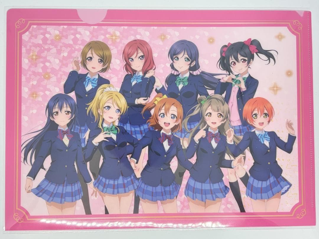 μ's クリアファイル コンプリートセット 15周年記念POPUPSTORE