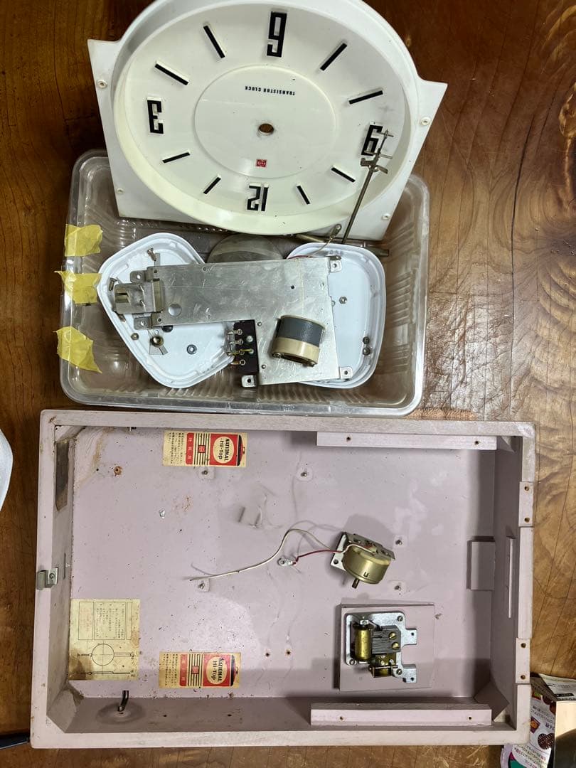 National (現Panasonic)オルゴール時報振り子時計　昭和30年代