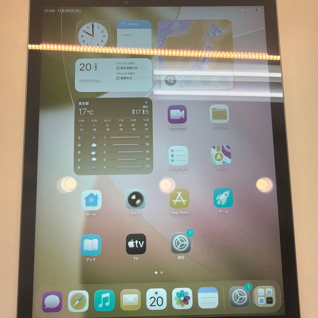 訳あり iPad 9 64GB Wi-Fi 液晶表示難あり