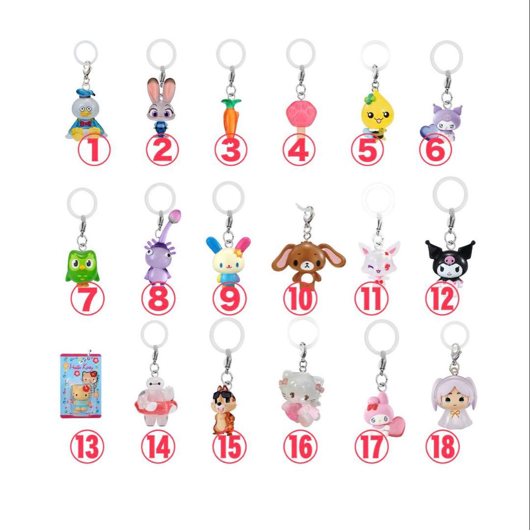 めじるしアクセサリー ガチャガチャ