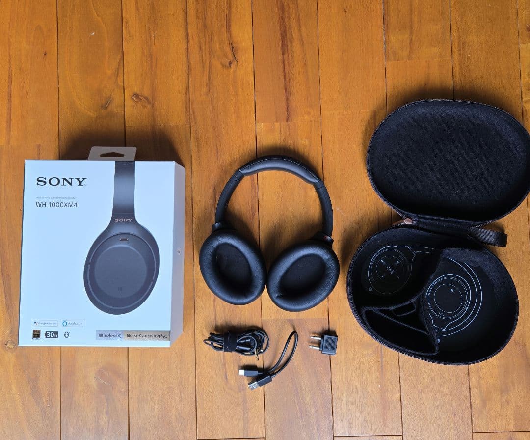 SONY ワイヤレスヘッドホン ブラック