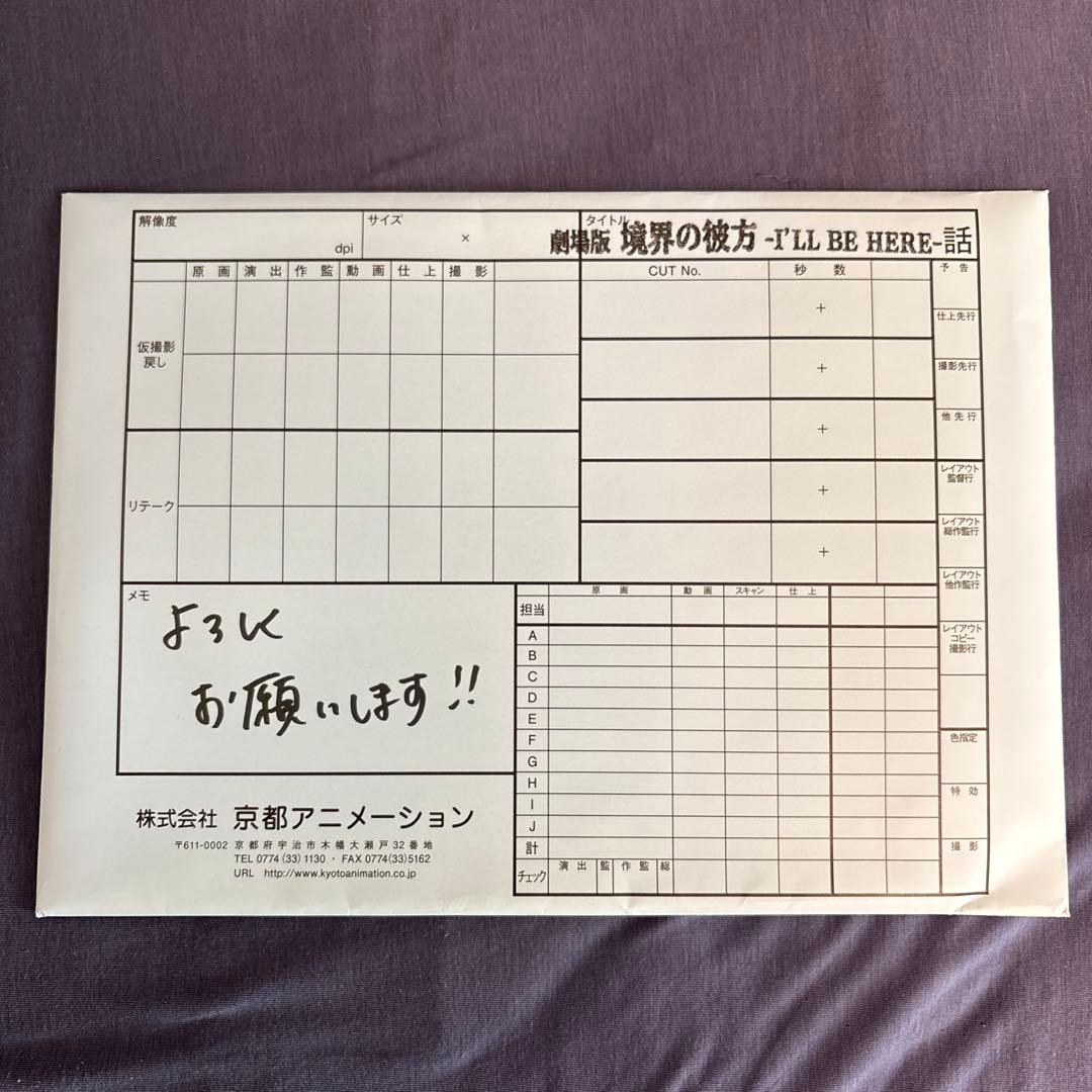 境界の彼方 Pictorial Recordピクトリアルレコード