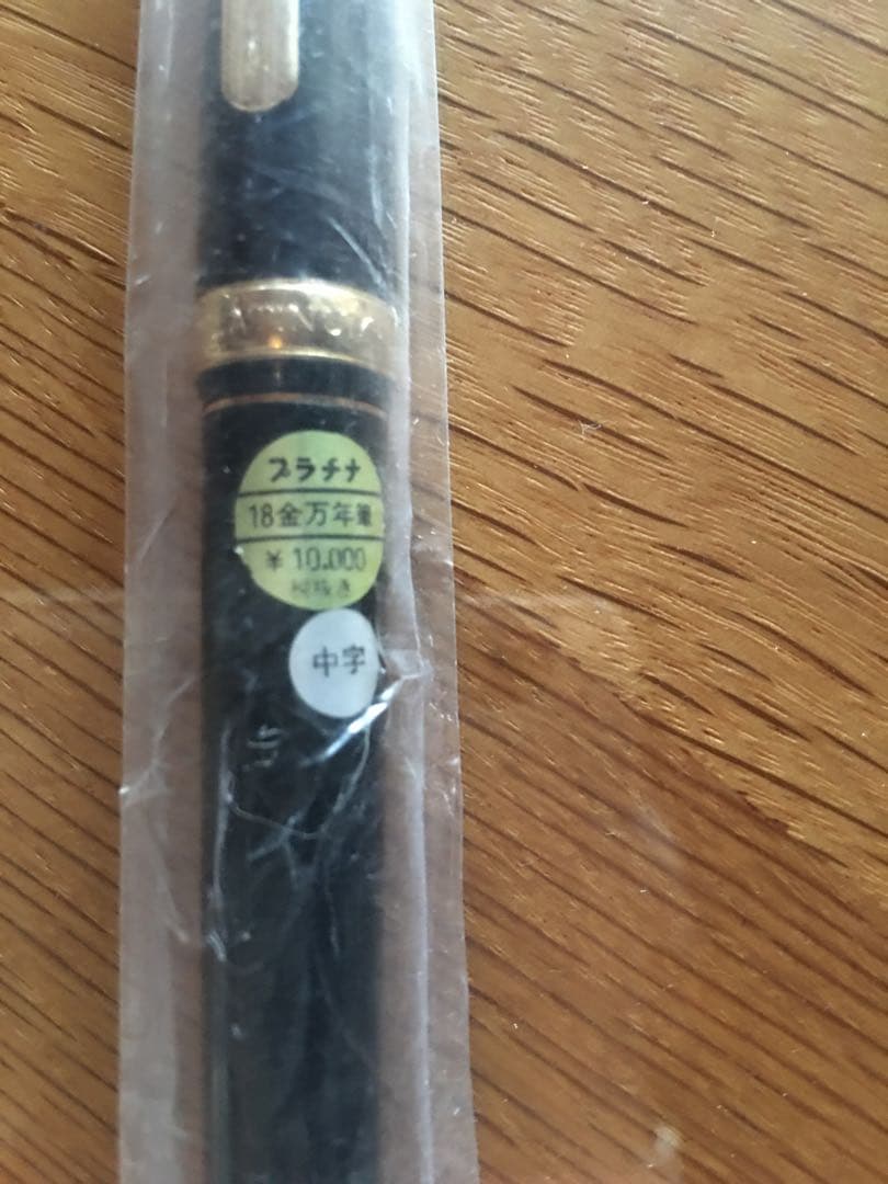 プラチナ 万年筆 18金 中字