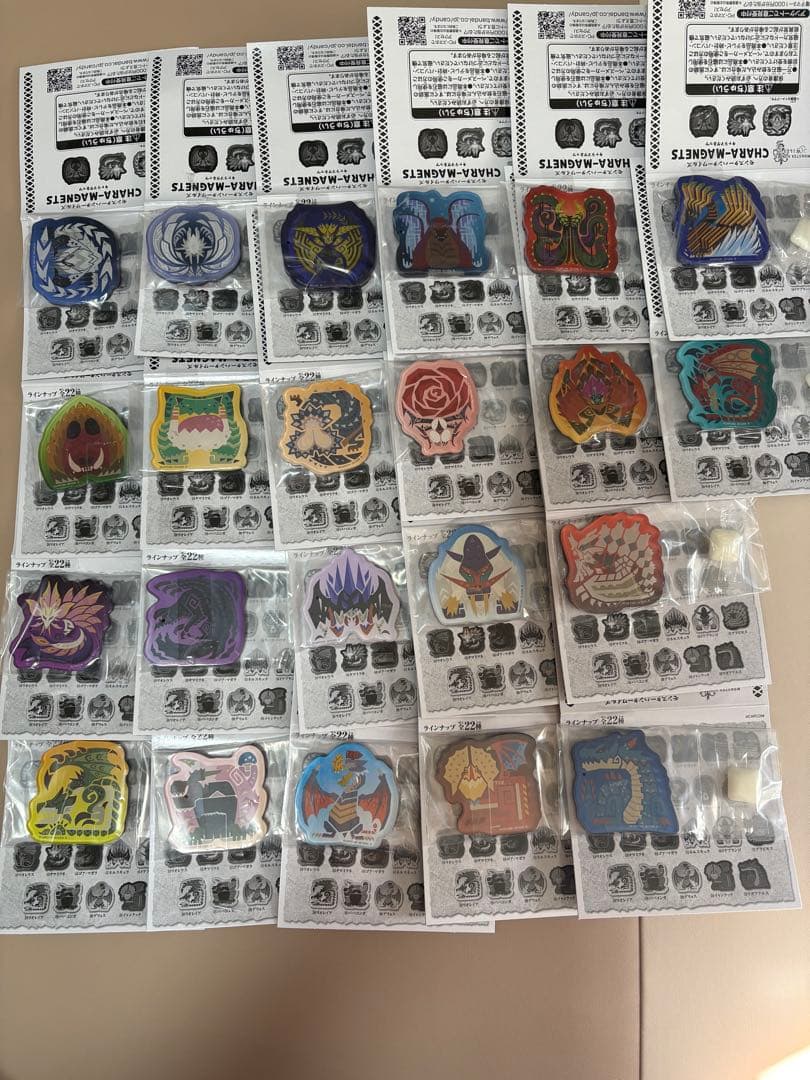 モンスターハンターワイルズ キャラマグネッツ 全22種 コンプリートセット