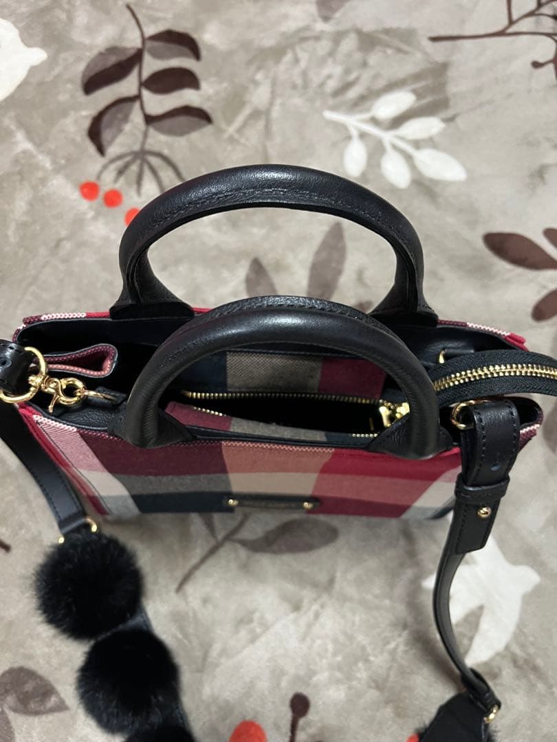 ブルーレーベルクレストブリッジショルダーバッグ