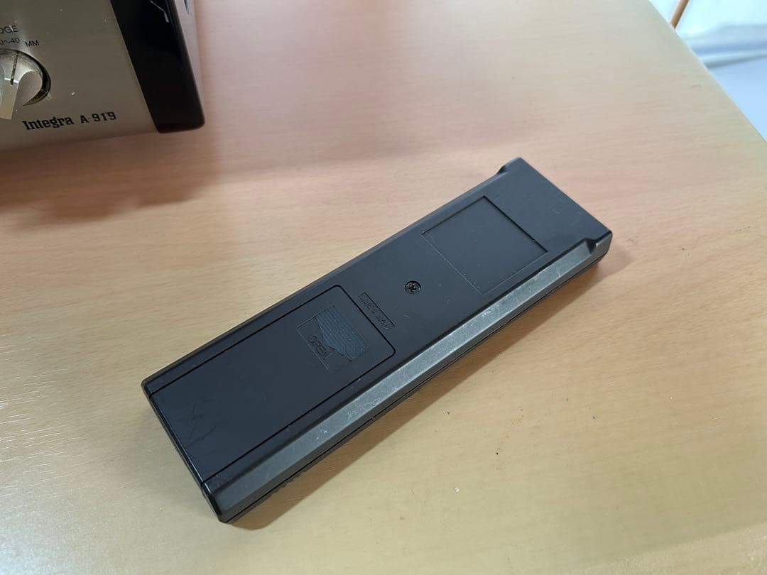 ONKYO(オンキヨー)Integra A-919【通電確認済み／リモコン付き】